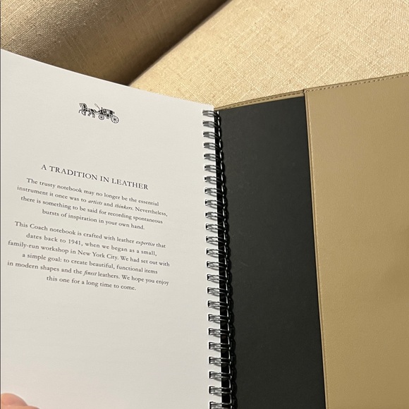 Coach Lemon Patterned notebook with Button Closure - Picture 5 of 5